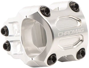 Chromag Riza Stem - 32mm, 35mm Clamp, +/-0, Silver - Picture 1 of 2