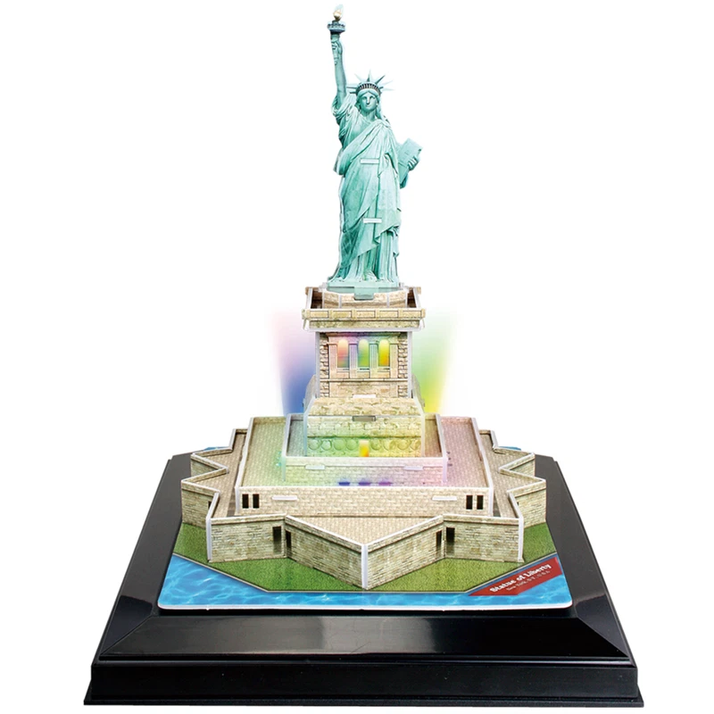 CubicFun L505H Statue of Liberty with LED Light 3D Puzzle - Image 1 of 1