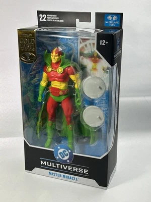 Figura de acción McFarlane DC Multiverse Mister Miracle etiqueta dorada - EN MANO Foto 1 de 3