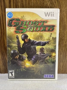 Nintendo Wii Ghost Squad Videogame w Manual - Picture 1 of 7