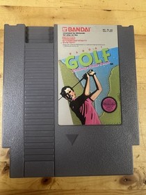 Bandai Golf: Challenge Pebble Beach (Nintendo NES, 1989) Cartridge Only 