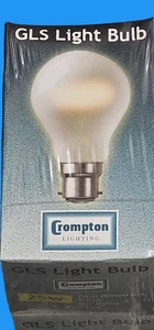 BC-B22 25W Pearl GLS Bombilla Crompton 110v - Imagen 1 de 4