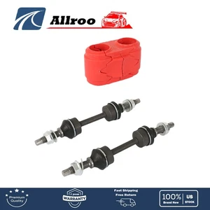 New 4Pcs Front Sway Bar Links & Bushings For Ford F-150 2WD Only 2009-2014 - Picture 1 of 8