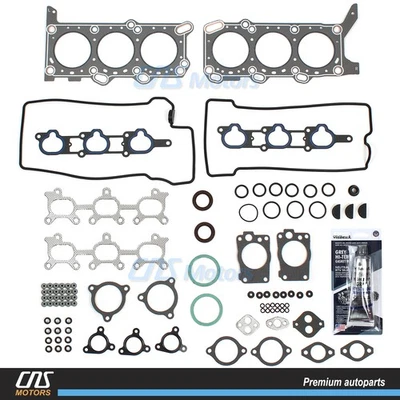 Head Gasket Set Fits For 99-05 Chevy Tracker Suzuki Grand Vitara 2.5 DOHC H25A Foto 1 de 2
