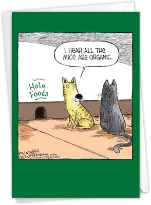 - 1 Tarjeta de Cumpleaños de Humor con Sobre - Dibujos Animados Divertidos para Felicitaciones de Cumpleaños, C Foto 1 de 4