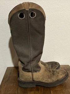 Justin Snake Proof Boots Men’s 9 D - Picture 1 of 15