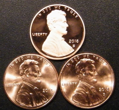 2018 P&D&S Lincoln Shield Cent Gem Proof and Uncirculated Penny Set 2018 PDS Cover