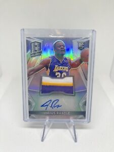 2014-15 Spectra Rookie Patch Auto Julius Randle RPA Lakers Knicks All-Star