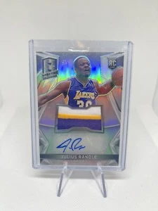 2014-15 Spectra Rookie Patch Auto Julius Randle RPA Lakers Knicks All-Star - Picture 1 of 2