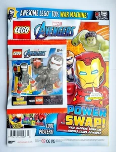 NEW LEGO MARVEL AVENGERS MAGAZINE WITH EXCULSIVE WAR MACHINE MINIFIGURE NEW - Bild 1 von 4