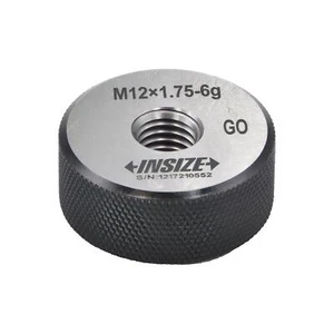 Insize GO Thread Ring Gauge M12X1.75 Series 4120-12 - Picture 1 of 7