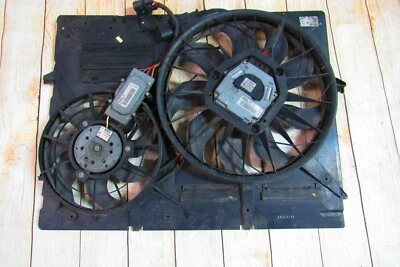 2005 VW TOUAREG ФОЛЬКСВАГЕН V8 ВЕНТИЛЯТОР ОХЛАЖДЕНИЯ В СБОРЕ 7L0969455E OEM Б/У - Изображение 1 из 4