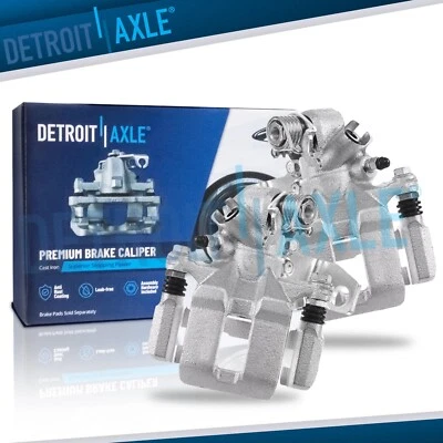 Rear Left Right Brake Calipers w/ Bracket Assembly for Honda Civic Acura CSX ILX - Image 1 of 4