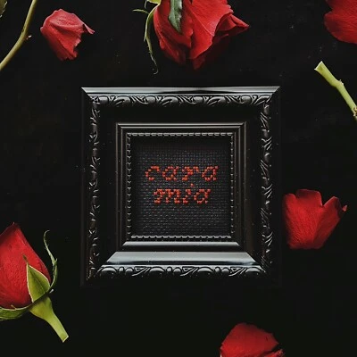 CARA MIA GOMEZ ADDAMS FAMILY CROSS STITCH GOTHIC ART - Image 1 of 2