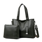Women's Shoulder Messenger Bag PU Leather Tote Bag Large Capacity Handbag