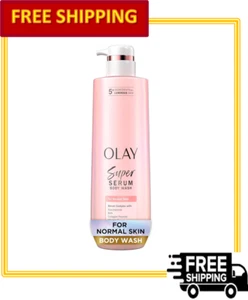Jabón corporal Olay Super Serum para piel normal con 5+ ingredientes, 18,5 fl oz - Imagen 1 de 11