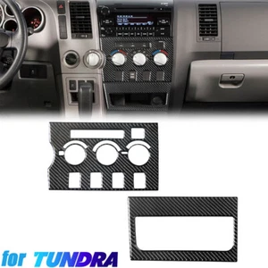 2X For Toyota Tundra 2007-13 Central Air Conditioner Control Panel Cover Trim #B - Picture 1 of 12