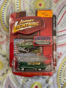 JOHNNY LIGHTNING AMERICANO CROMADO ""53 BUICK SUPER CONVERTIBLE #3 ESCALA 1:64 - Imagen 1 de 2