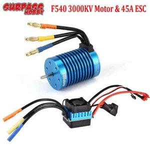 Surpass Hobby F540 Brushless Motor 3000-4370KV 3,175mm Welle 45A Regler 1/10 RC Auto - Bild 1 von 32