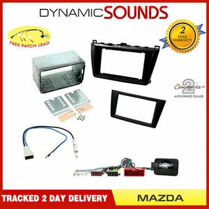 For Mazda 6,Car Double Din Stereo Fascia / Steering / Antenna Stereo Fitting Kit - Picture 1 of 3