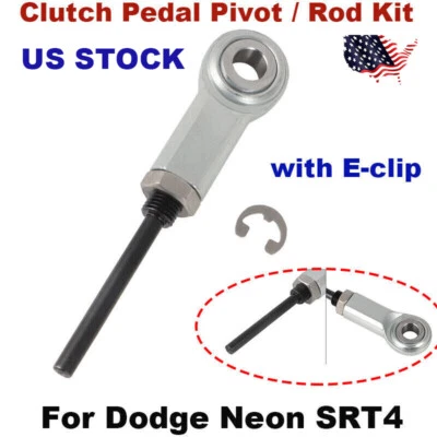 New For Dodge Neon SRT4 Clutch Pedal Pivot Push Rod Permanent - Fix / Repair Kit - Image 1 of 4