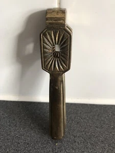 Vintage Solid Brass Nut Cracker Paperweight Ornament. Made in England - Picture 1 of 2