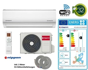 Klimaanlage nippon 12000BTU 3,5kW R32 WiFi Ready Split Klimaanlage 3m CU-Leitung - Bild 1 von 2