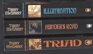 1. Auflage HBDJ TRILOGIE Terry McGarry BELEUCHTUNG, DIE BINDERSTRASSE, TRIADE - Bild 1 von 4