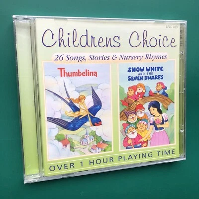 Children's Choice 26 SONGS, STORIES & RHYMES CD Snow White Thumbelina UK SEALED - Image 1 of 4