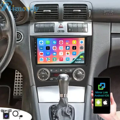 KAM+ Android 13.0 Autoradio GPS Navi WIFI BT für Mercedes Benz C/CLC Klasse W203 - Bild 1 von 4