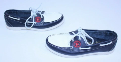 Allen Edmonds Team MLB Boston Red Sox Boat Shoes 7D Loafers Baseball Unisex Men Cover
