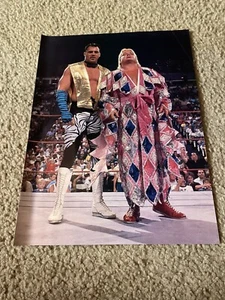 Vintage GREG THE HAMMER VALENTINE & BRUTUS BEEFCAKE WWF Pinup Photo Clipping - Picture 1 of 1