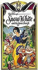 Snow White and the Seven Dwarfs (VHS, 1994) Black Diamond Edition - Image 1 of 1