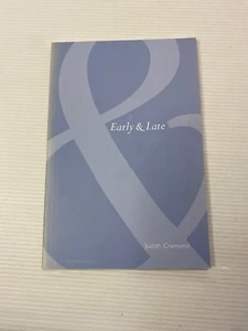 Early & Late, Judith Cramond, 2004 1st Ed. Vintage Paperback Poetry Book - Picture 1 of 7