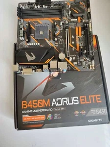 Gigabyte B450M AORUS Elite AMD B450 Double Channel AM4 Motherboard DDR4 - Picture 1 of 6