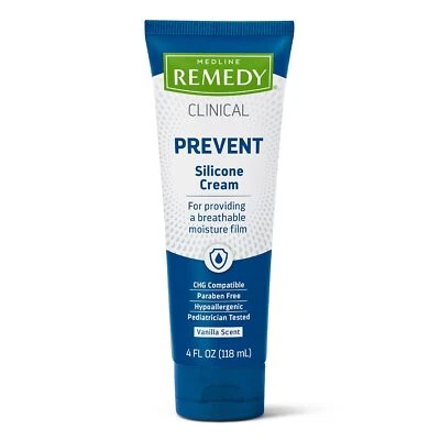 Medline Remedy Silicone Cream Moisturizer, Hypoallergenic & Paraben Free- - Image 1 of 3