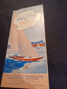HAPPY DAYS IN OHIO PLAY PLACES BROCHURE FROM 1939 WORLD'S FAIR - Picture 1 of 4