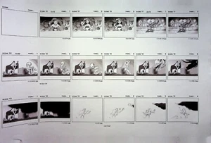 The Little Mermaid Ariel's Beginning Production Film Storyboard Thumbnail Page - Picture 1 of 2