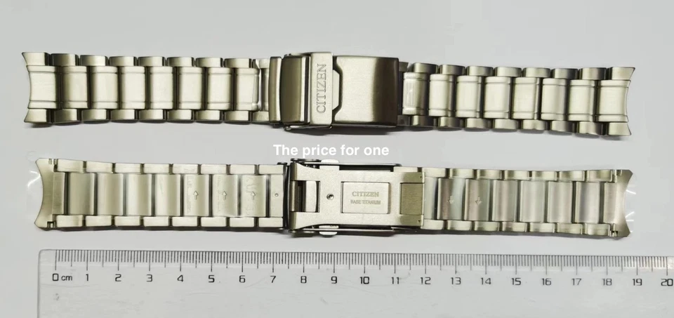 CITIZEN E870-R009508 BL5558 Pulsera Titanio Banda Metal 22mm Foto 1 de 1