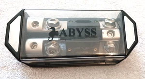 SELTENER OLDSCHOOL ABYSS AUDIO DUAL ANL SICHERUNGSBLOCK MIT 80 AMP SICHERUNGEN - Bild 1 von 7