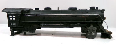O gauge Lionel #229 steam engine shell (lot 3610) - Image 1 of 4