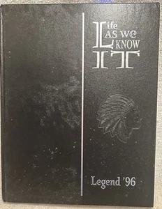 1996 Yearbook Harrison High School Evansville IN Great Photos With Signatures - Bild 1 von 6