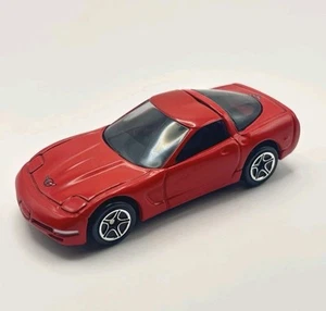 Vintage Matchbox 1997 Chevrolet Corvette C5 rot schwarz Interieur - Bild 1 von 6