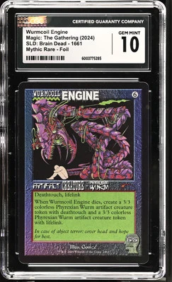 WURMCOIL ENGINE Secret Lair Foil Mythic CGC 10 MTG [Nostalgium] - Image 1 of 2