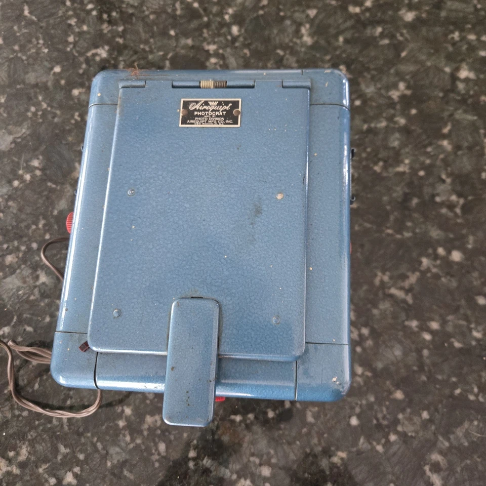  Caja de luz para impresora de contactos de fotografía de película Equipo de aire Photocrat 4x5 sin probar  Foto 1 de 4