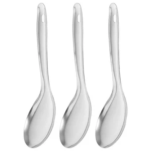 Cucharas de cocina de acero inoxidable antiadherentes para arroz y metal 3 piezas - Imagen 1 de 12