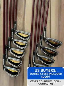 MAJESTY 25th Anniversary Limited Edition Iron Set 3-sw 10pc R-Flex Graphite - Picture 1 of 22