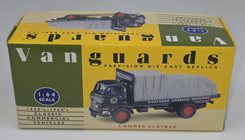 Camión de plataforma Vanguards Lledo VA36000 Commer Pickfords escala 1:64 diecast en caja Foto 1 de 4