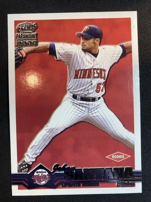 2000 Pacific Paramount Update Johan Santana #50-U Rookie RC Twins - Image 1 of 2