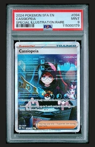 2024 Pokemon SFA Shrouded Fable Cassiopeia SIR Illustration Rare #094 PSA 9 - Picture 1 of 2